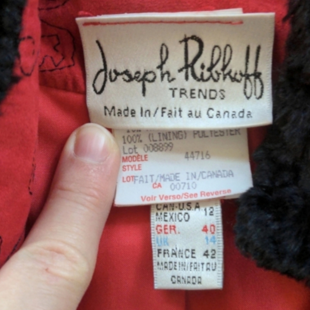 Canadian Designer Joseph Ribkoff jacket / blazer - Picture 3 of 10